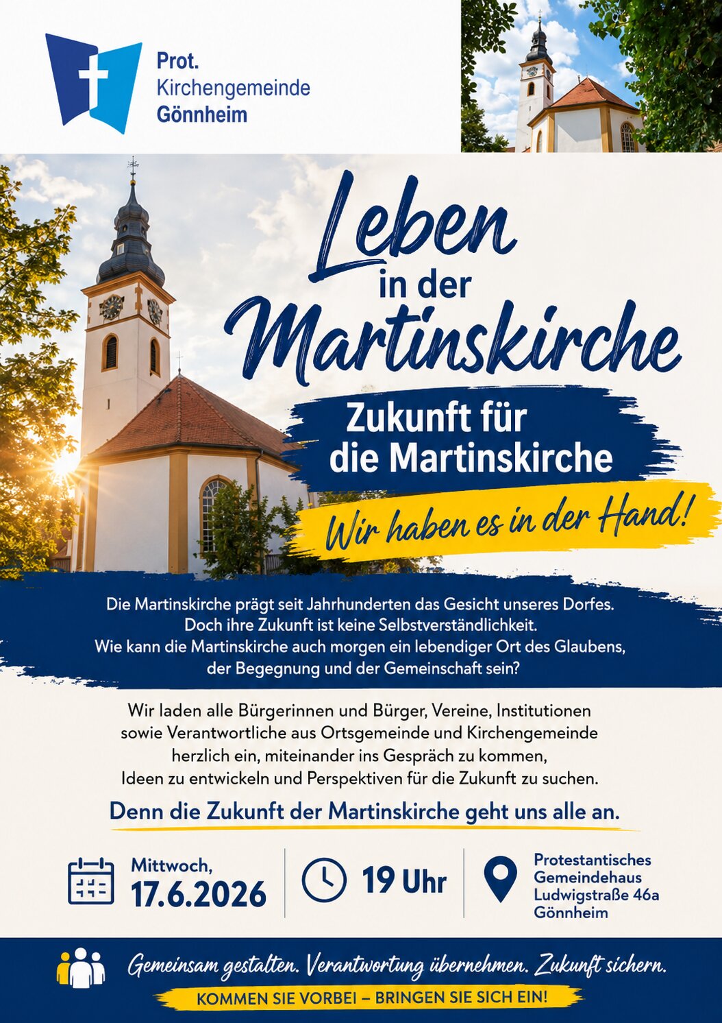 Versammlung Gönnheim Martinskirche